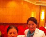李总与国家卫生部首席健康教育专家80岁高龄的万承奎教授合